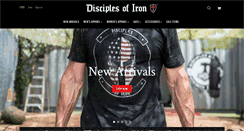 Desktop Screenshot of disciplesofiron.com